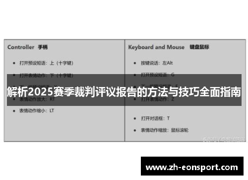 解析2025赛季裁判评议报告的方法与技巧全面指南